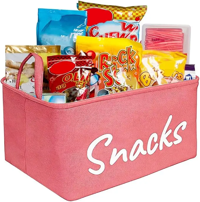 Snack Organizer Basket for Home Office