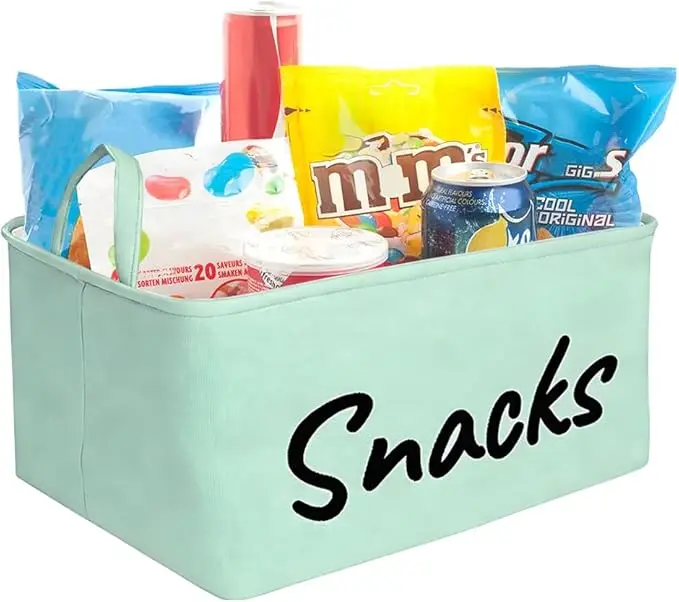 Snack Organizer Basket for Home Office