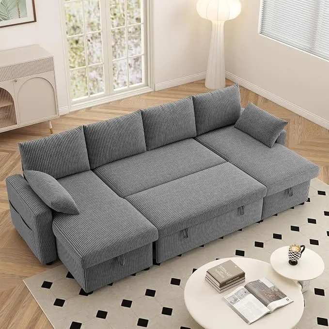 Sofa Bed, Apartment and Sunroom, Dark Gray
