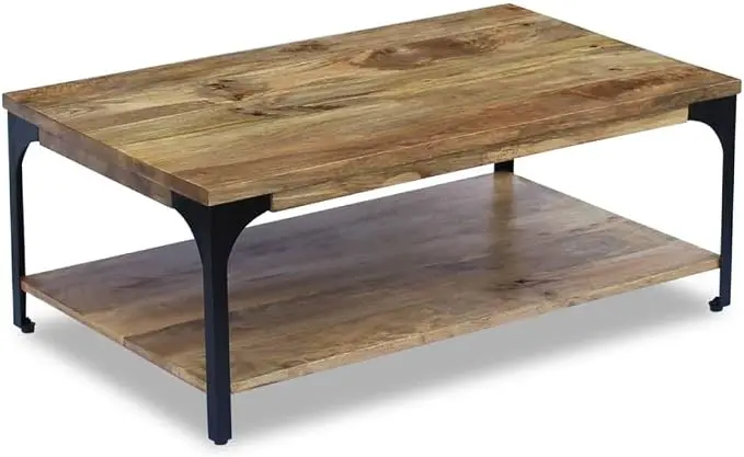 Solid Mango Wood Coffee Table