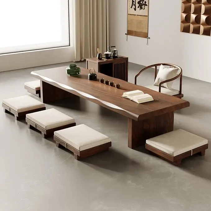 Solid Wood Low Coffee Tea Table