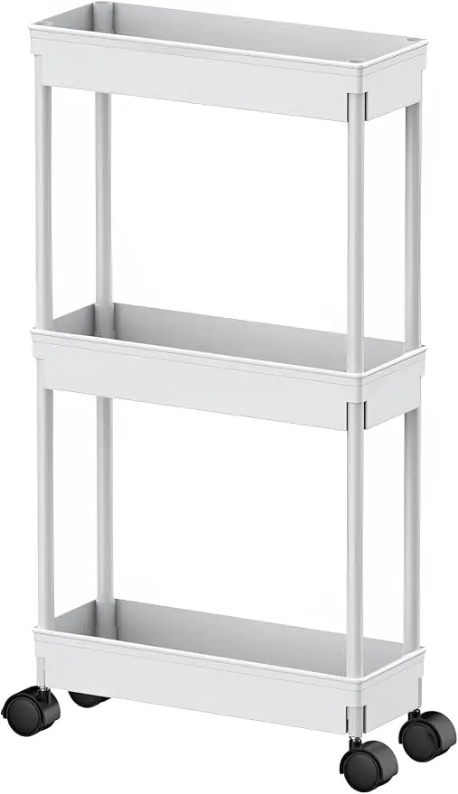 Sooyee 3 Tier Rolling Cart