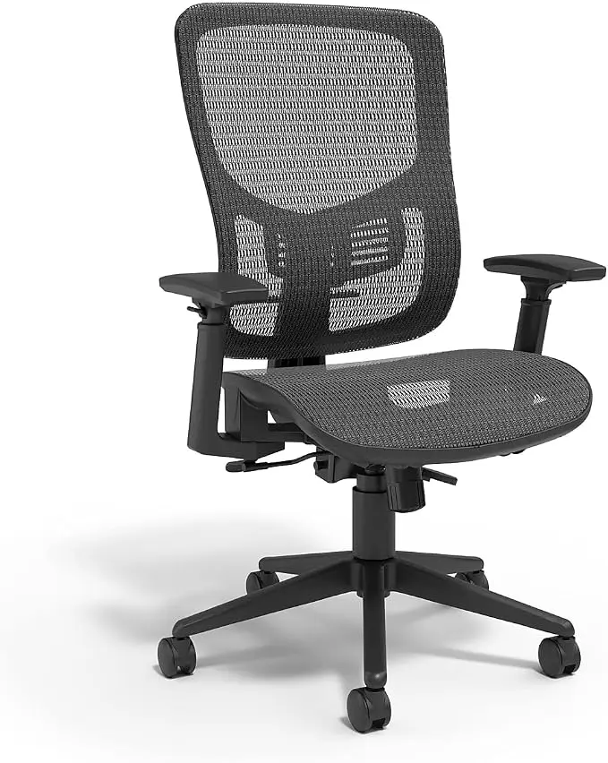 STAPLES Kroy Ergonomic Task Chair, Lumbar Support, Adjustable Height