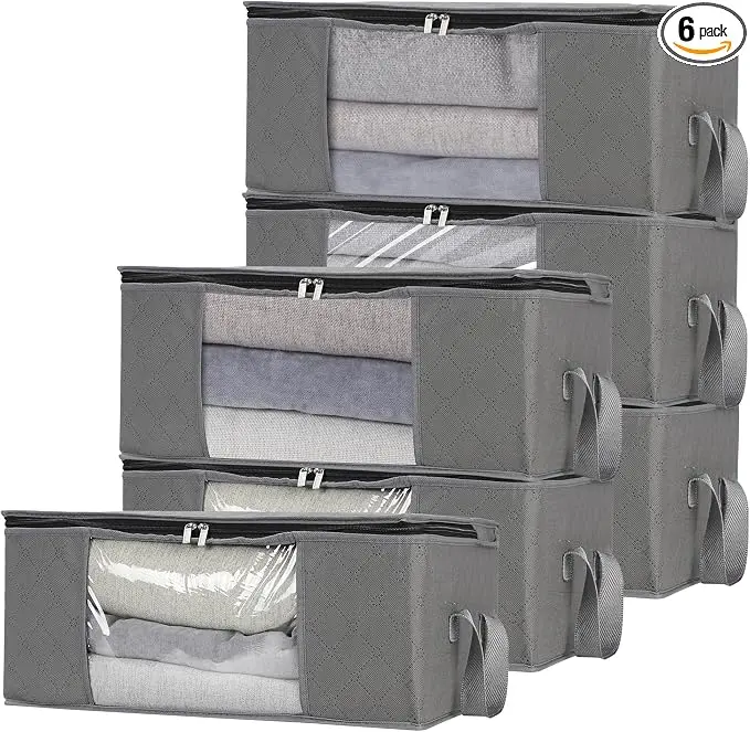 Storage Clothes Bins Closet Bags