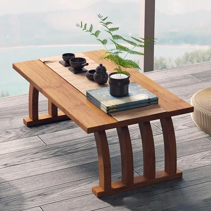 Sturdy Portable Japanese Floor Table