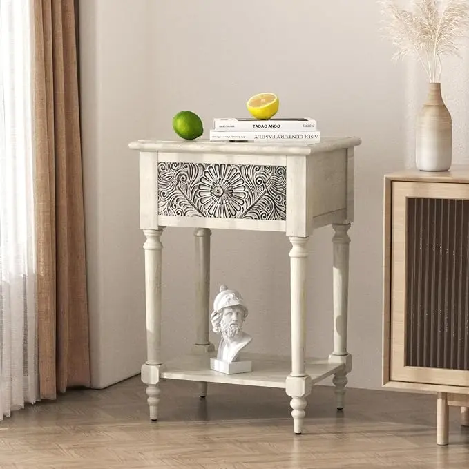 SUNBURY Vintage Nightstand