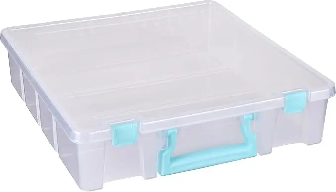 Super Satchel 1 Compartment Box Clear Craft Organizer Storage Case