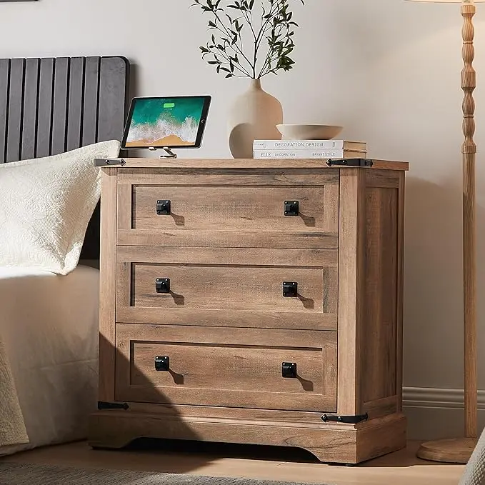 T4TREAM 32" Farmhouse Nightstand