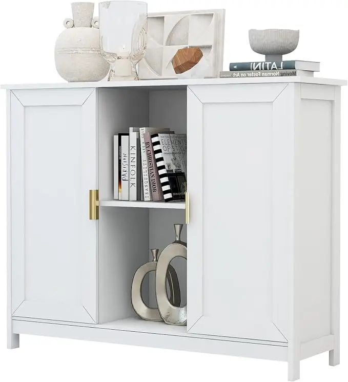 TaoHFE White Buffet Cabinet