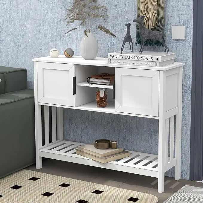 TaoHFE White Console Table
