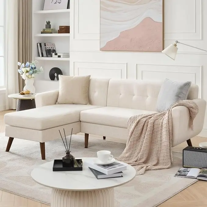 Tbfit L Shaped Couch Sofa, 3 Seater Sofas