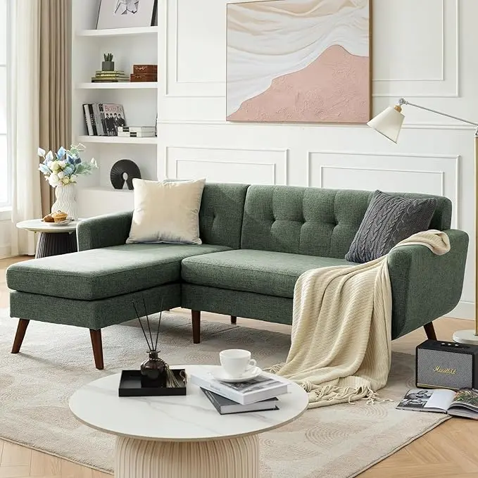 Tbfit L Shaped Couch Sofa, 3 Seater Sofas
