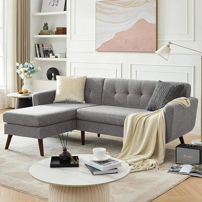 Tbfit L Shaped Couch Sofa, 3 Seater Sofas