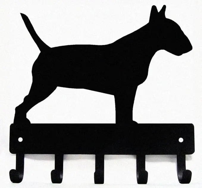 Terrier Key Holder Small 6 inch | US-Made Dog Lover Gift, 5 Hooks