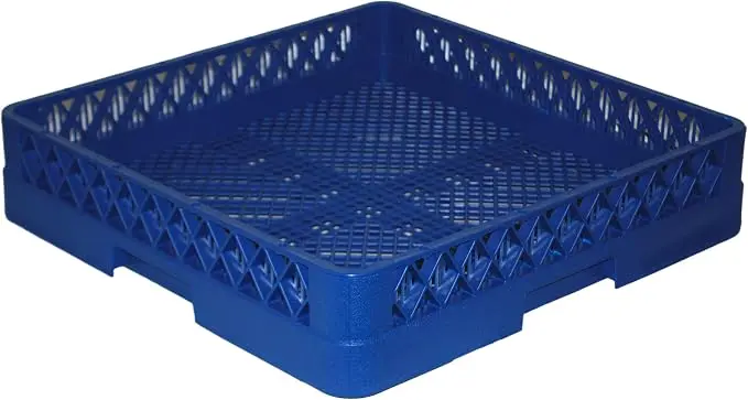 Traex TR2-44 Blue 19-3/4SQ x 4" H Flatware Rack