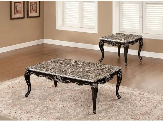 Transitional Style 1X Coffee Table & End Set