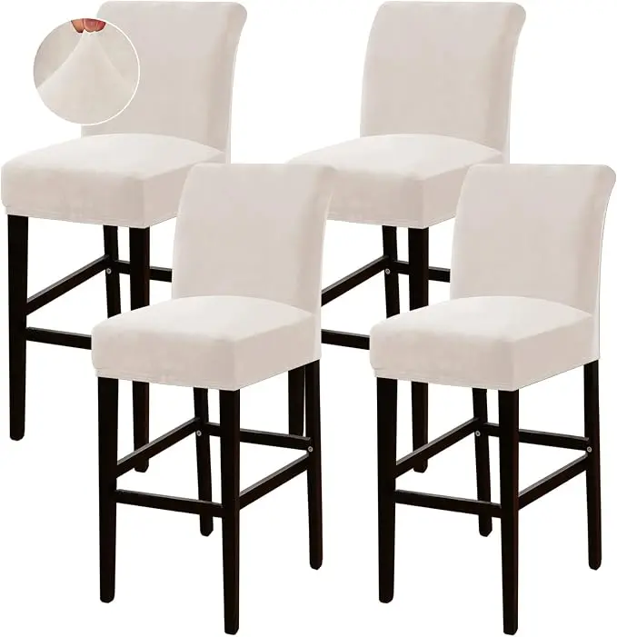 Turquoize Bar Stool Covers 4 Pack Bar Stool Covers