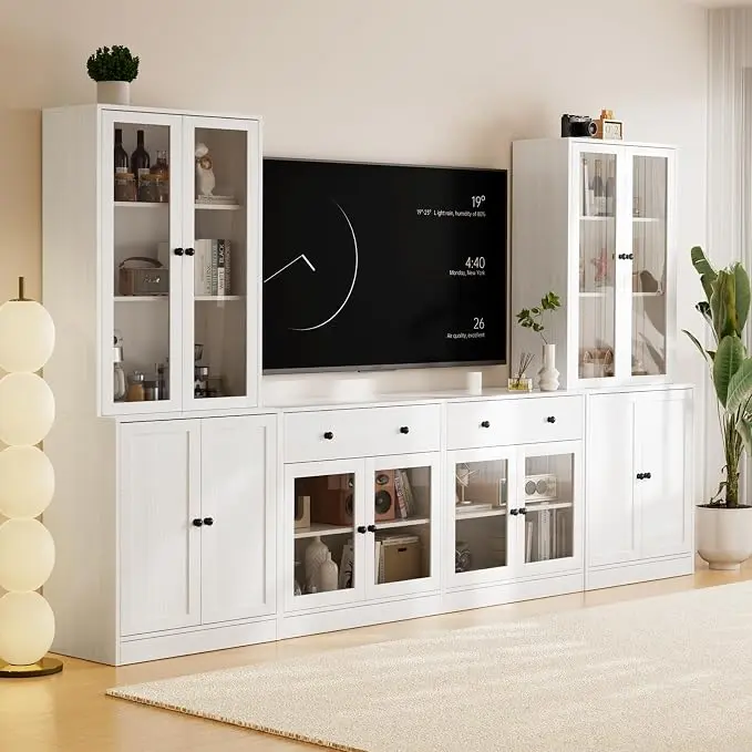 TUSY 71" TV Stand Storage Set