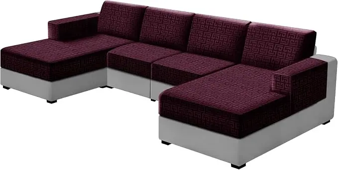 UNBBRRL 10 Pieces Stretch Sofa Cushion Covers