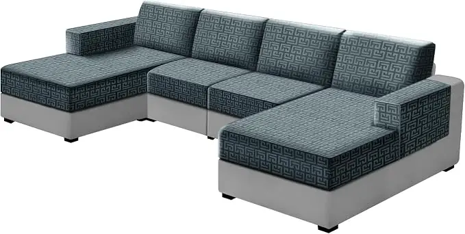 UNBBRRL 10 Pieces Stretch Sofa Cushion Covers