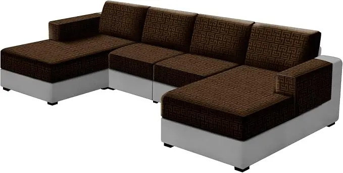 UNBBRRL 10 Pieces Stretch Sofa Cushion Covers