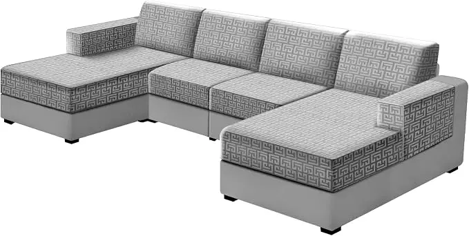 UNBBRRL Stretch Couch Cushion Cover