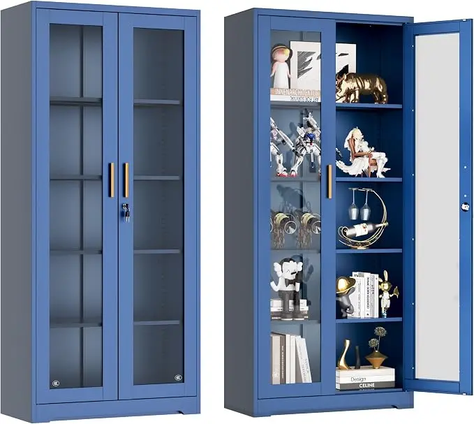 UNICOLY Lockable Display Cabinet