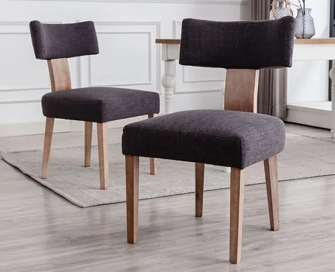 VESCASA Upholstered Farmhouse Dining Chairs