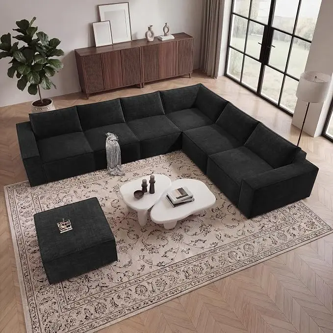 Vesgantti 143.7" Boneless Couch