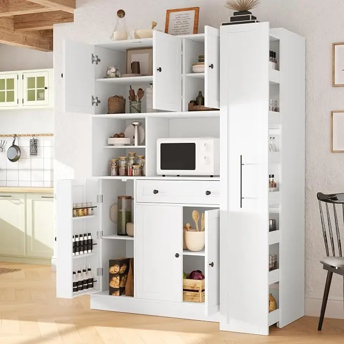 VilroCaz Farmhouse Style Large Kitchen Pantry