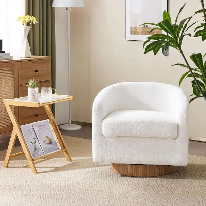 VINGLI 360°Swivel Accent Chair