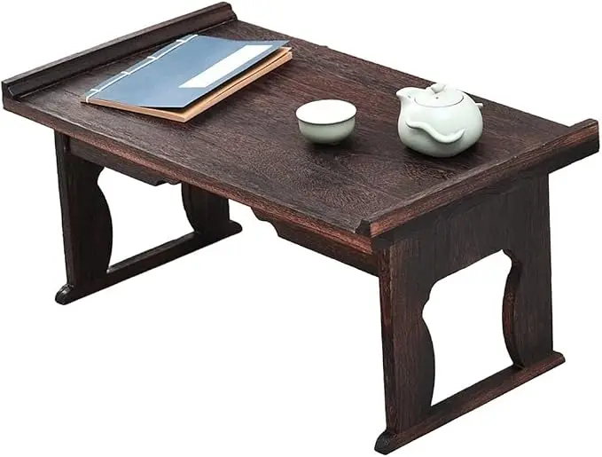 Vintage Japanese Wooden Foldable Low Table