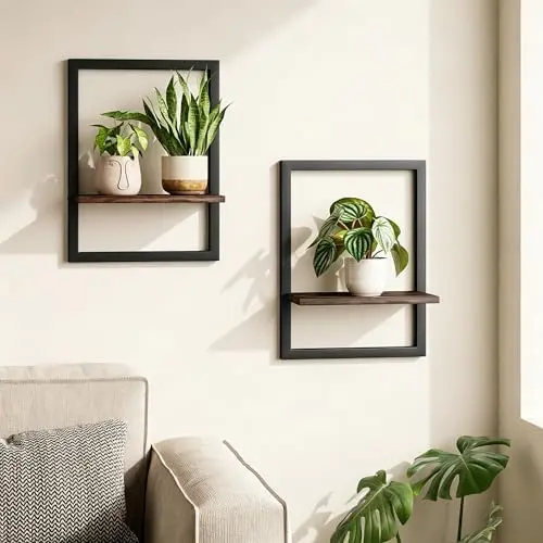 Wall Plant Holder Hanging Planters for Indoor Plants Frames Decor