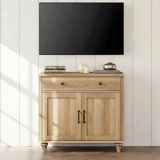 WAMPAT TV Stand for 43 inch TV