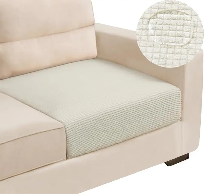 Water Repellent Couch Cushion Covers Single Seat Cushion Cover, Stretch