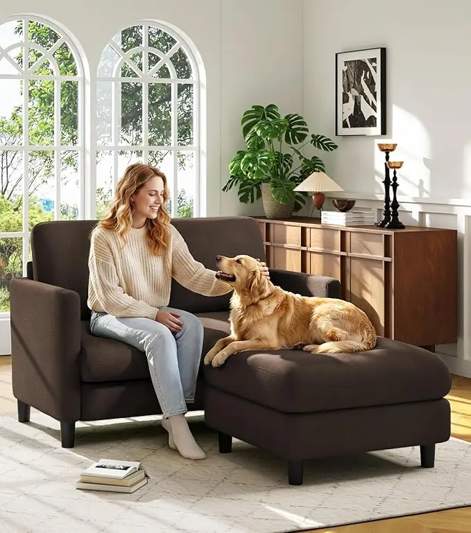 Welzona Loveseat, Comfy Teddy Love Seat