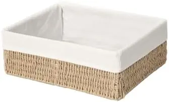 Wicker Baskets with Handles,woven Baskets for Organizing,1-Pack