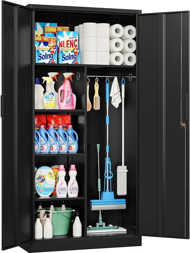 Wide & Deep Metal Storage Cabinet