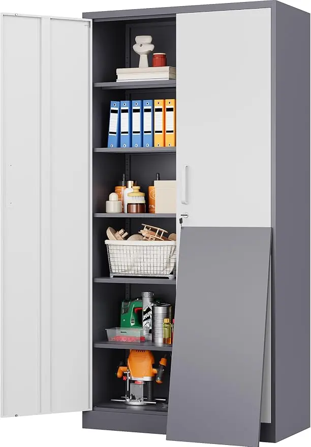 Wide & Deep Metal Storage Cabinet