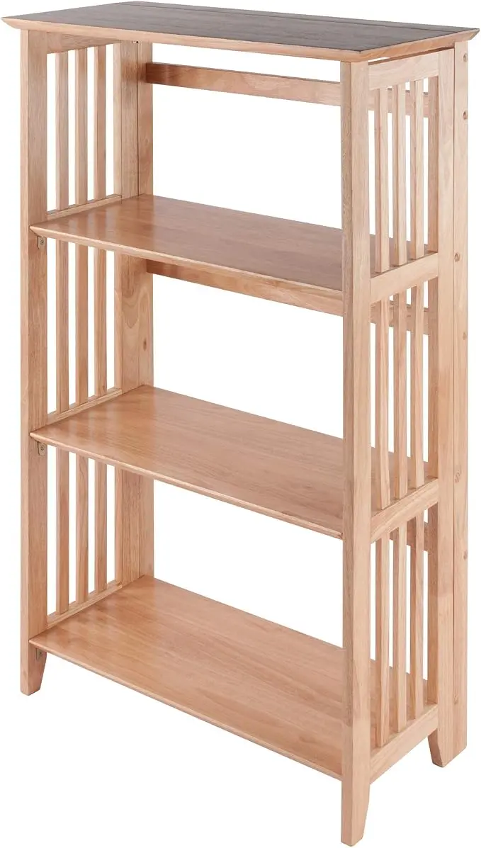 Winsome Mission Beech Wood 4-Tier Shelf