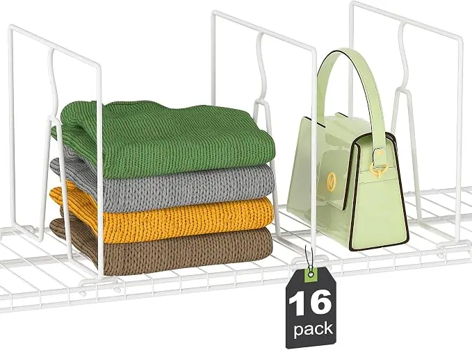 Wire Shelf Dividers for Closet