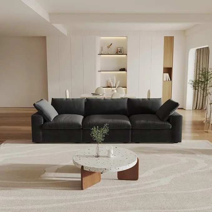 WJShome Cloud Modular Sectional Couch, 120.45" Convertible Couch