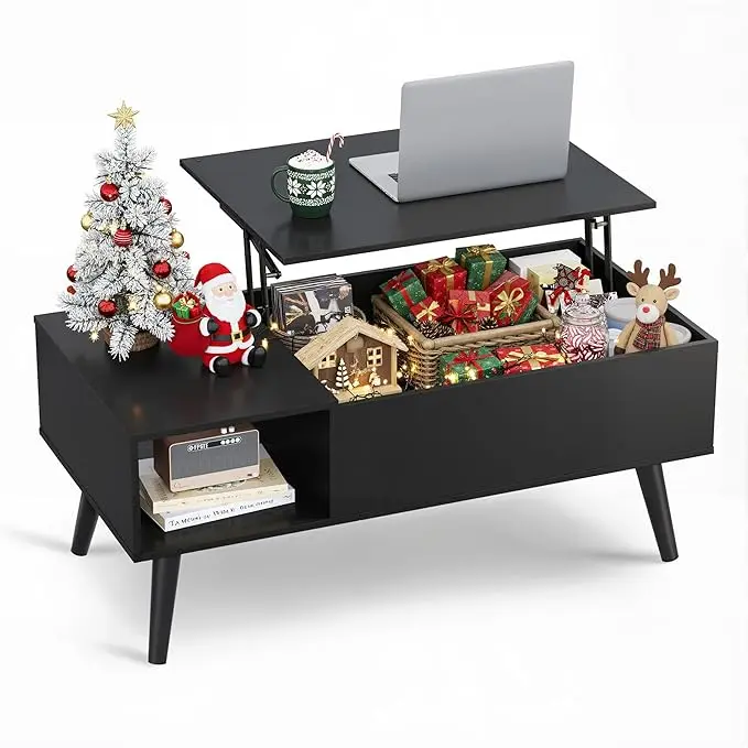 WLIVE Coffee Table for Living Room, Lift Top Coffee Table