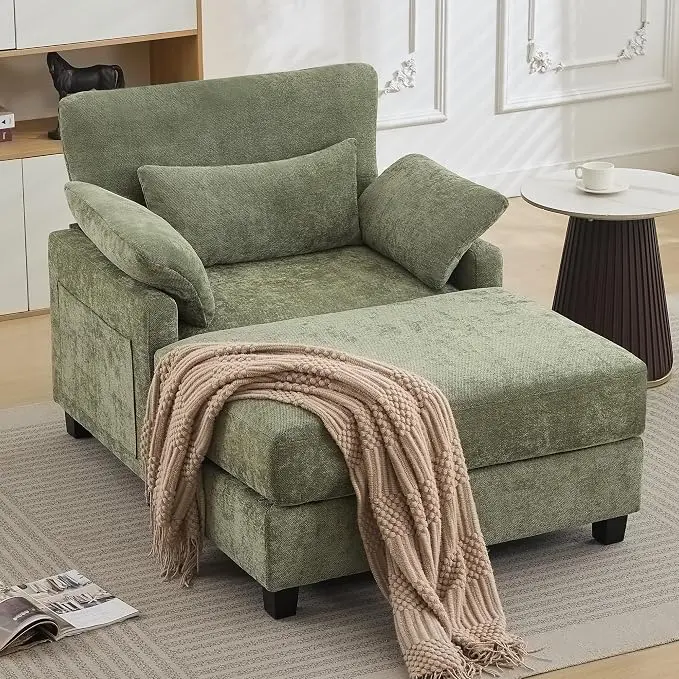 WUTUTUEE 57.5" Oversized Chaise Lounge