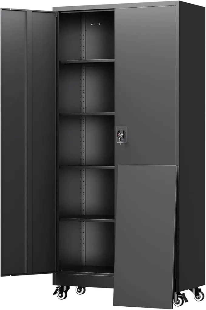 Yizosh Metal Garage Storage Cabinet