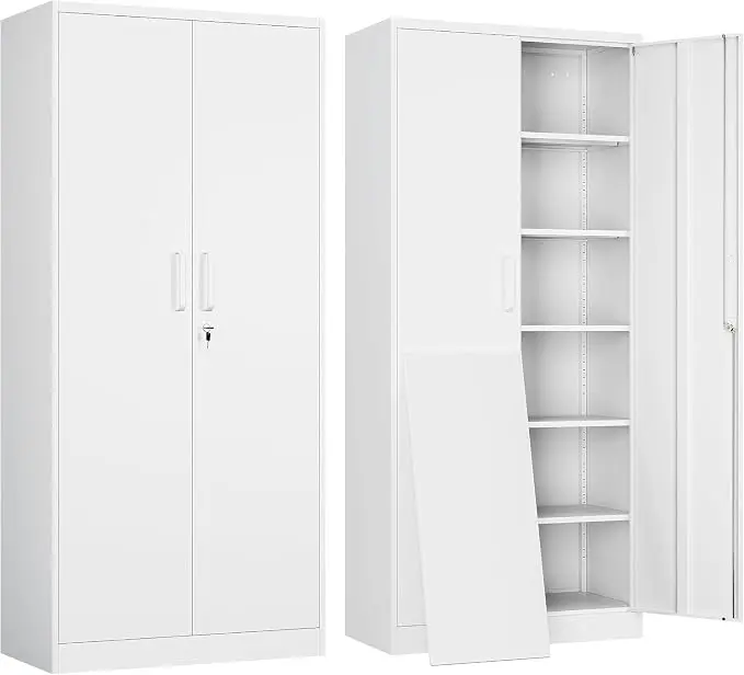 Yizosh Metal Garage Storage Cabinet