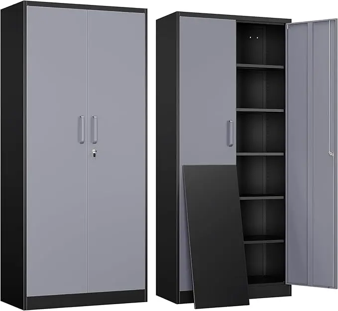 Yizosh Metal Garage Storage Cabinet
