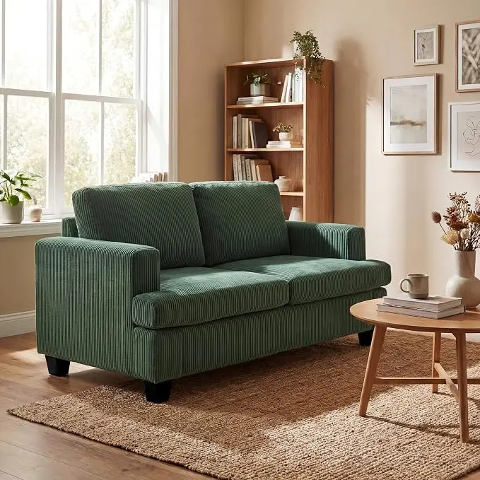 YOUDENOVA Sofa, 63” Comfy Loveseat Sofa