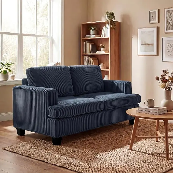 YOUDENOVA Sofa, 63” Comfy Loveseat Sofa