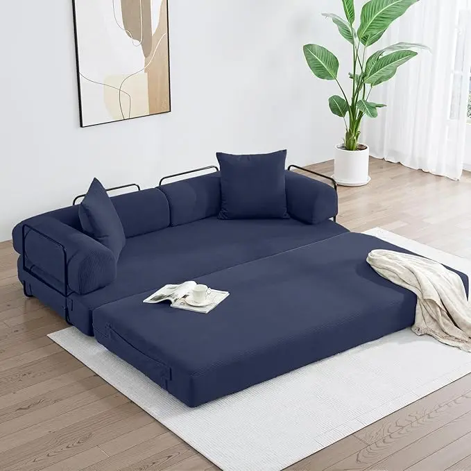 ZEIINPA Convertible Sleeper Sofa Bed